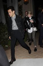 LUCY BOYNTON and Rami Malek Leaves Leonardo DiCaprio