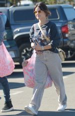 LUCY HALE and Jordan Kuker Out in Los Angeles 11/02/2022