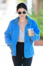 LUCY HALE Leaves a Gym in Los Angeles 11/18/2022