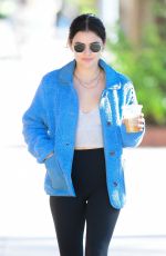 LUCY HALE Leaves a Gym in Los Angeles 11/18/2022