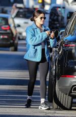 LUCY HALE Leaves Morning Workout in Brentwood 11/24/2022