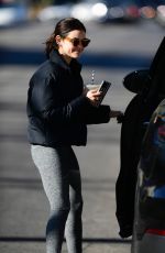 LUCY HALE Out for Coffee After Morning Workout in Los Angeles 11/27/2022