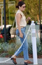LUCY HALE Out for Grocery Shopping at Erewhon in Los Angeles 11/01/2022