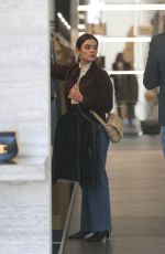 LUCY HALE Out Shopping at Celine in Beverly Hills 11/10/2022