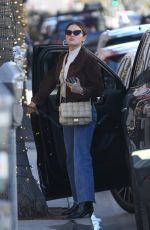 LUCY HALE Out Shopping at Celine in Beverly Hills 11/10/2022