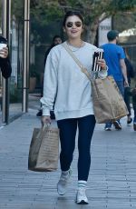 LUCY HALE Out Shopping in Studio City 11/06/2022