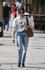 LUCYA HALE Leaves a Nail Salon in Studio City 11/11/2022