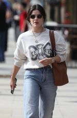 LUCYA HALE Leaves a Nail Salon in Studio City 11/11/2022