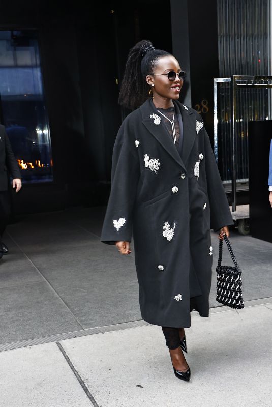 LUPITA NYONG’O Out and About in New York 11/01/2022