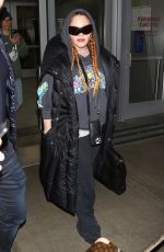 MADONNA Arrives at JFK Airport in New York 11/13/2022