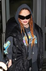 MADONNA Arrives at JFK Airport in New York 11/13/2022