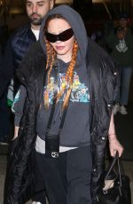 MADONNA Arrives at JFK Airport in New York 11/13/2022