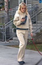 MALIN AKERMAN Out with Her Dog in Los Angeles 11/28/2022