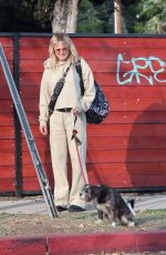 MALIN AKERMAN Out with Her Dog in Los Angeles 11/28/2022