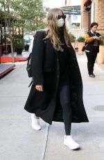 MARGOT ROBBIE Arrives at Her Hotel in New York 11/16/2022