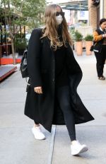MARGOT ROBBIE Arrives at Her Hotel in New York 11/16/2022
