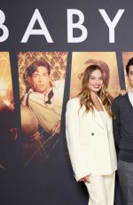 MARGOT ROBBIE at Babylon Photocall in London 11/21/2022