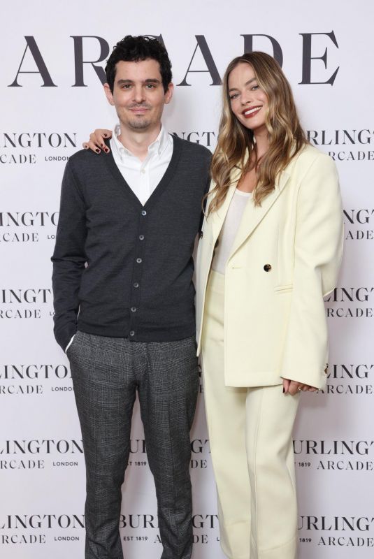 MARGOT ROBBIE at Inauguration of the Babylon Interactive Experience in London 11/21/2022