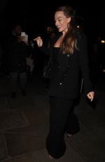 MARGOT ROBBIE Leaves BAFTA in Piccadilly in London 11/22/2022