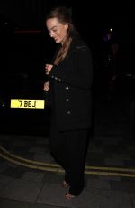 MARGOT ROBBIE Leaves BAFTA in Piccadilly in London 11/22/2022