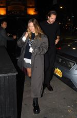 MARGOT ROBBIE Leaves Cara Delevingne