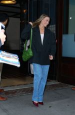 MARGOT ROBBIE Leaves Greenwich Hotel in New York 11/16/2022