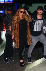 MARIAH CAREY Night Out in New York 11/25/2022