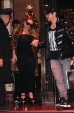 MARIAH CAREY Night Out in New York 11/25/2022