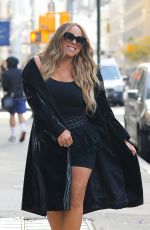 MARIAH CAREY Out and About in New York 11/04/2022