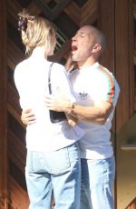 MARIE-LOU NURK and Jason Oppenheim Outside Pendry Hotel in West Hollywood 11/14/2022