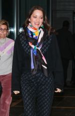 MARION COTILLARD Arrives at Charlotte Screening in Paris 11/07/2022