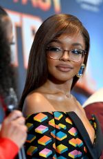 MARSAI MARTIN at Fantasy Football Premiere Event in Atlanta 11/18/2022