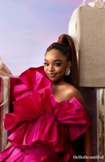 MARSAI MARTIN for Hellobeautiful Holiday Issue, November 2021