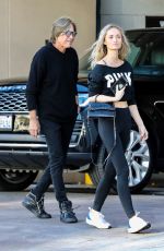 MAXINE NOVA and Mohamed Hadid Out in Los Angeles 11/26/2022