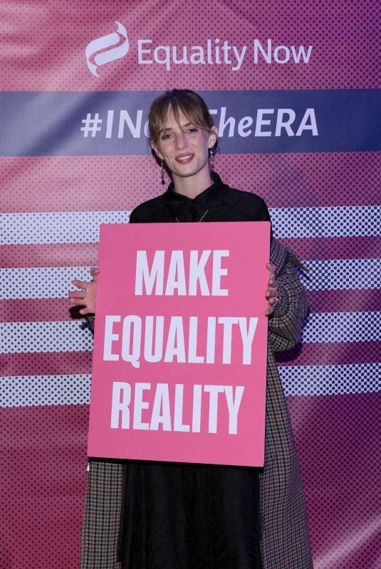 MAYA HAWKE at Equality Now 30th Anniversary Gala in New York 11/15/2022