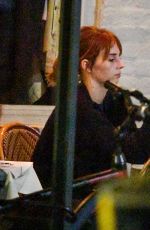 MAYA HAWKE Out for Dinner with a Friend in New York 11/10/2022