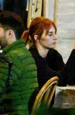 MAYA HAWKE Out for Dinner with a Friend in New York 11/10/2022
