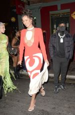 MAYA JAMA Arrives at Black Panther: Wakanda Forever Premiere Afterparty in London 11/03/2022