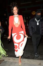 MAYA JAMA Arrives at Black Panther: Wakanda Forever Premiere Afterparty in London 11/03/2022
