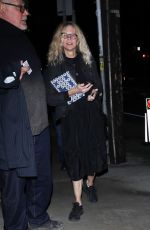 MEG RYAN Leaves Giorgio Baldi in Santa Monica 11/22/2022