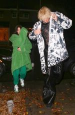MEGAN FOX and Machine Gun Kelly Out for Dinner at Catch Steak in West Hollywood 11/08/2022