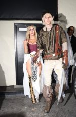 MEGAN FOX and MGK Arrives at Halloween Party at Delilah in West Hollywood 10/31/2022