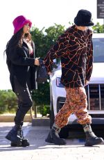 MEGAN FOX and MGK Out on Lunch Date at Nobu in Malibu 11/04/2022