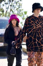MEGAN FOX and MGK Out on Lunch Date at Nobu in Malibu 11/04/2022