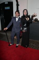 MELANIE CHISHOLM Arrives at Jonathan Ross Halloween Party in London 10/31/2022