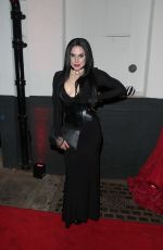 MELANIE CHISHOLM Arrives at Jonathan Ross Halloween Party in London 10/31/2022