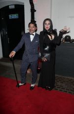 MELANIE CHISHOLM Arrives at Jonathan Ross Halloween Party in London 10/31/2022
