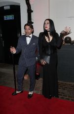 MELANIE CHISHOLM Arrives at Jonathan Ross Halloween Party in London 10/31/2022