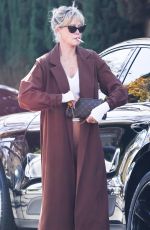 MELANIE GRIFFITH Arrives at a Hair Salon in Beverly Hills 11/02/2022
