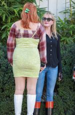 MELANIE GRIFFITH Out for Lunch with Friends at San Vicente Bungalows 11/17/2022